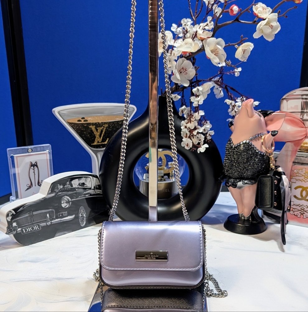 Kate Spade Kenzie Card Case Crossbody - "Candied Flower"